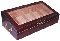 Cuban Cigars Wood Humidor